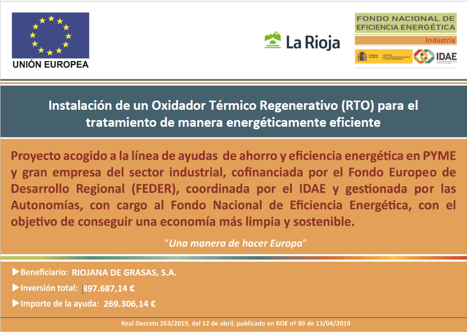 Oxidor Térmico Regenerativo (RTO)